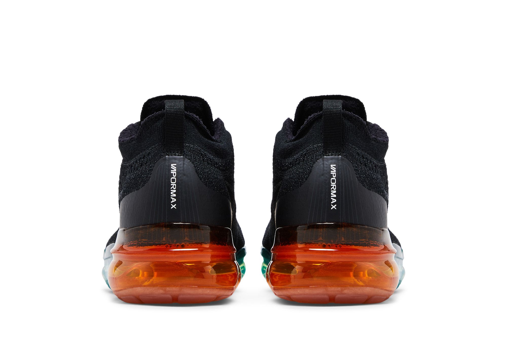 nike vapor max black and orange