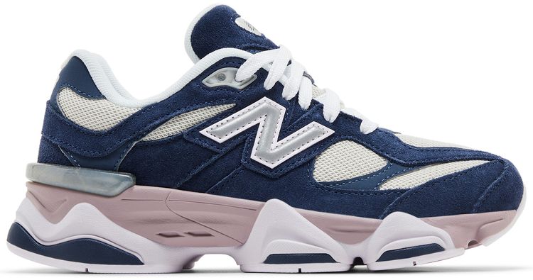 New Balance 9060 Big Kid Navy Ice Wine