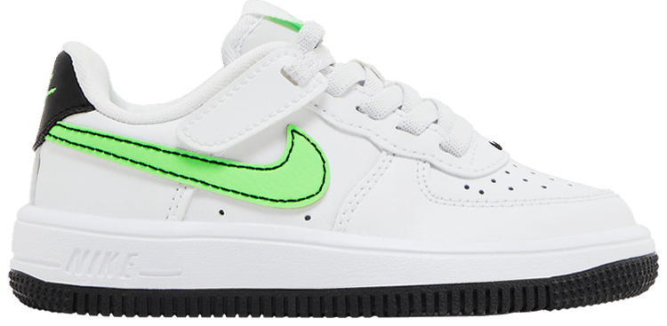 Nike Force 1 Low EasyOn PS White Green Strike