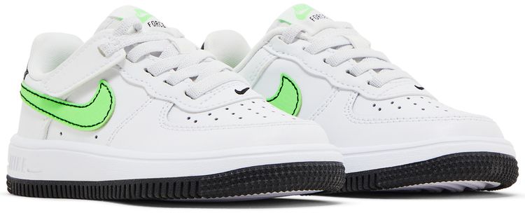 Nike Force 1 Low EasyOn PS White Green Strike