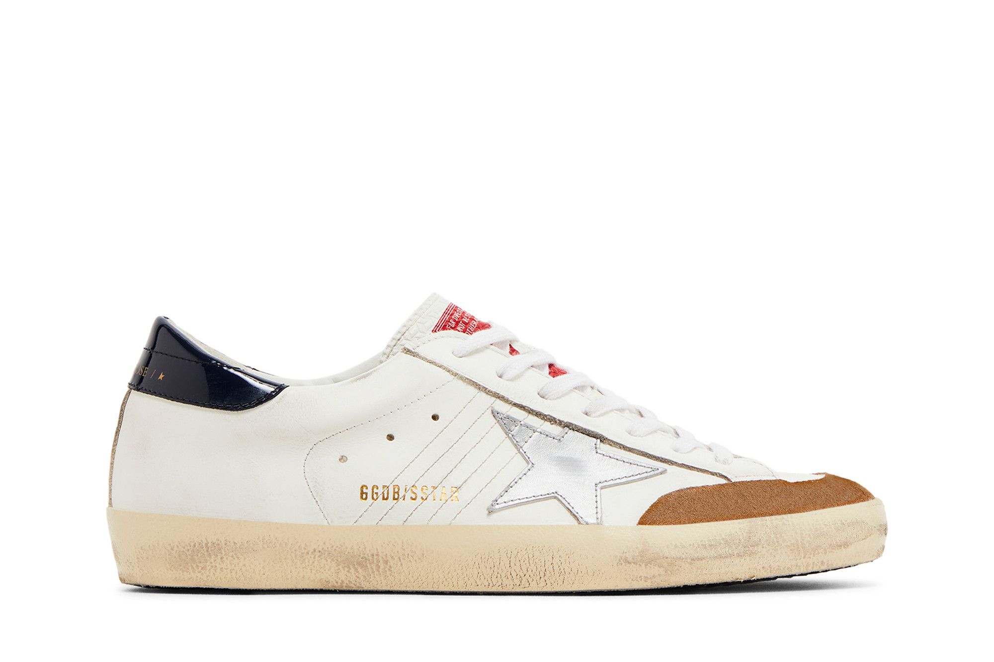 Golden ｜SNEAKERS (GMF00107 F005368 60473) GOLDEN GOOSE Superstar Gold Leather Perforated Star Metallic