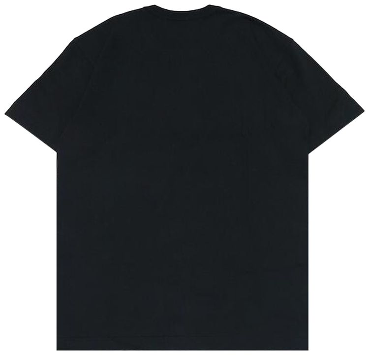 Comme des Garcons PLAY Heart Emblem T Shirt Black