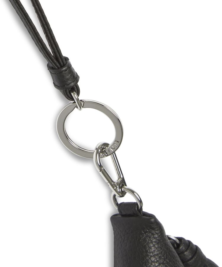 Lemaire Crossbody Croissant Coin Purse Black
