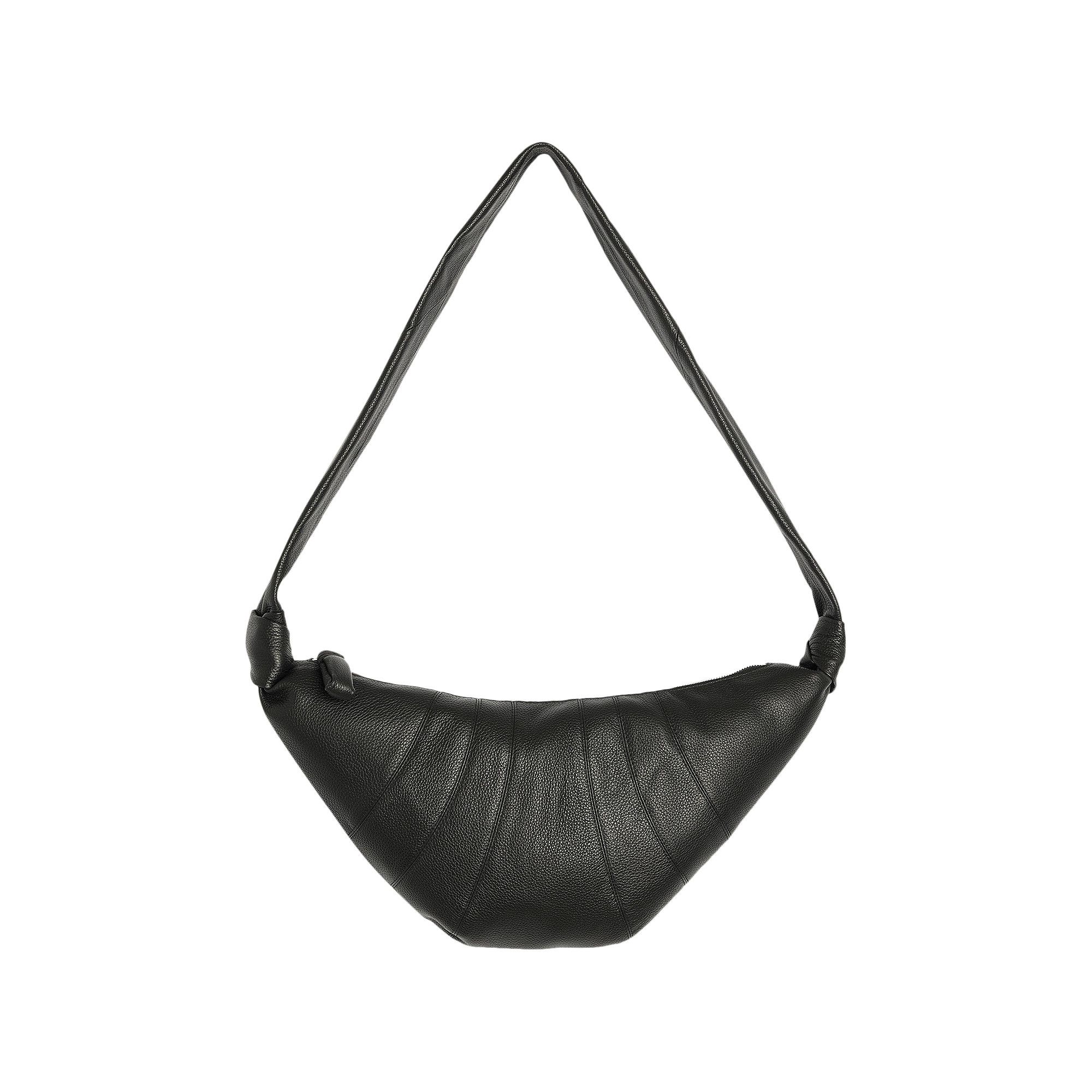 Buy Lemaire Medium Croissant Bag 'Black' - BG0001 LL0018