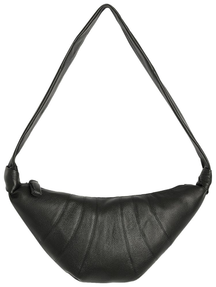 Lemaire Medium Croissant Bag Black