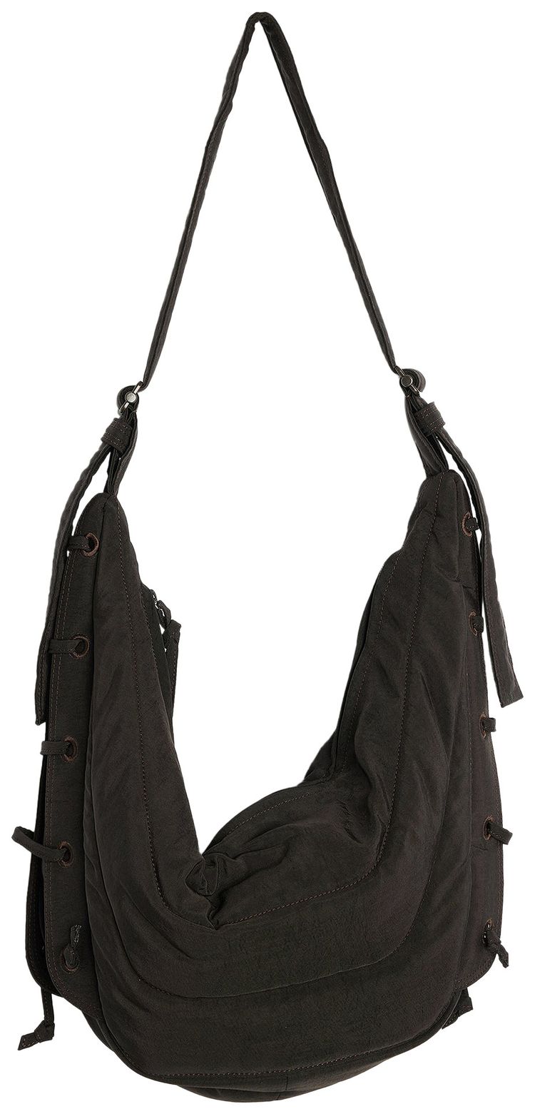 Lemaire Medium Soft Game Bag Dark Chocolate