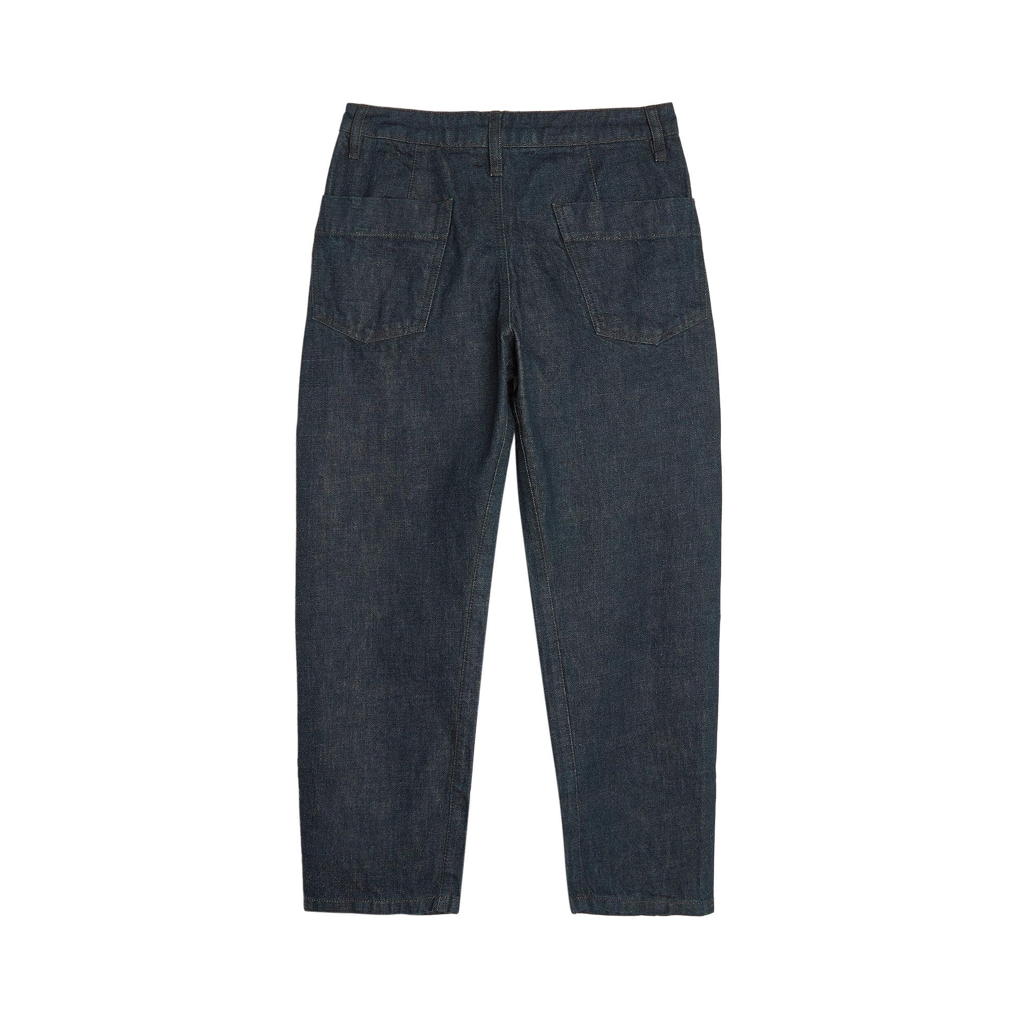 デニム・ジーパン LEMAIRE SS25 (PA1051 LD068BL760) Buy Lemaire Twisted Pants 'Denim Indigo' - PA1051 LD068