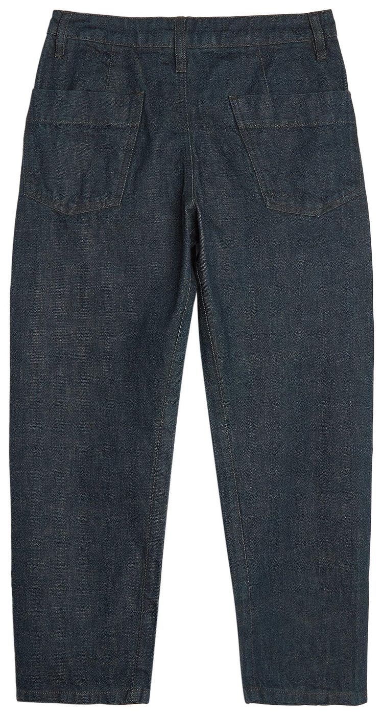 Lemaire Twisted Pants Denim Indigo