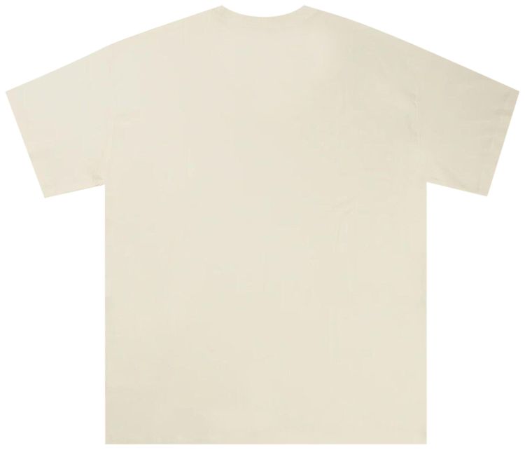 Lemaire Rib T Shirt Light Cream