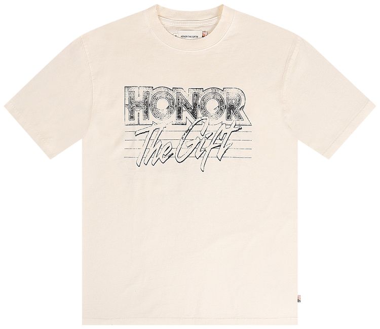 Honor The Gift After Hours T Shirt Cream