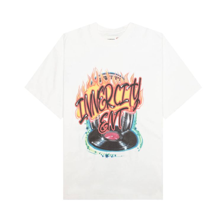 Honor The Gift Vinyl Airbrush T Shirt White