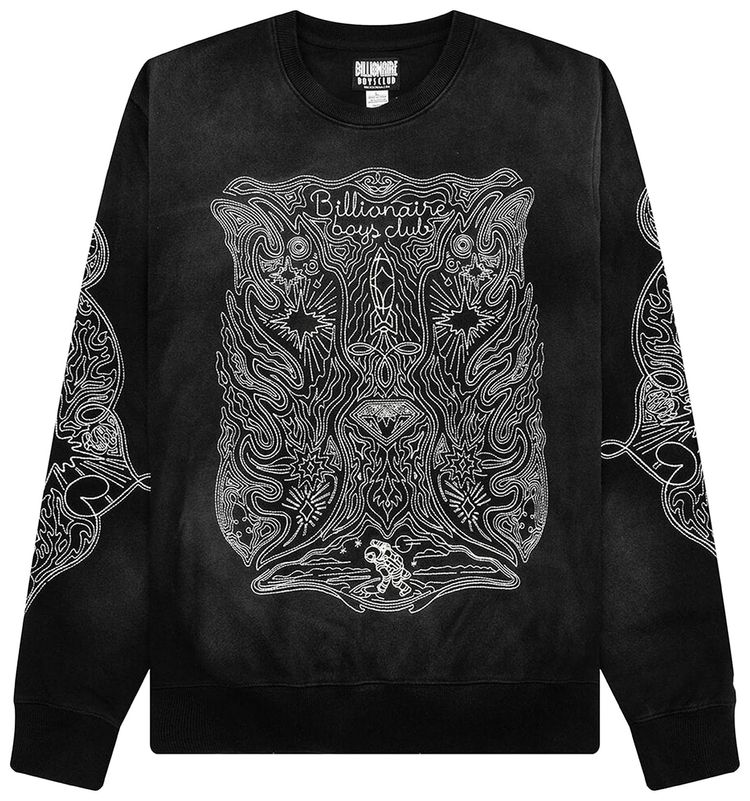 Billionaire Boys Club Shooting Star Sweatshirt Black