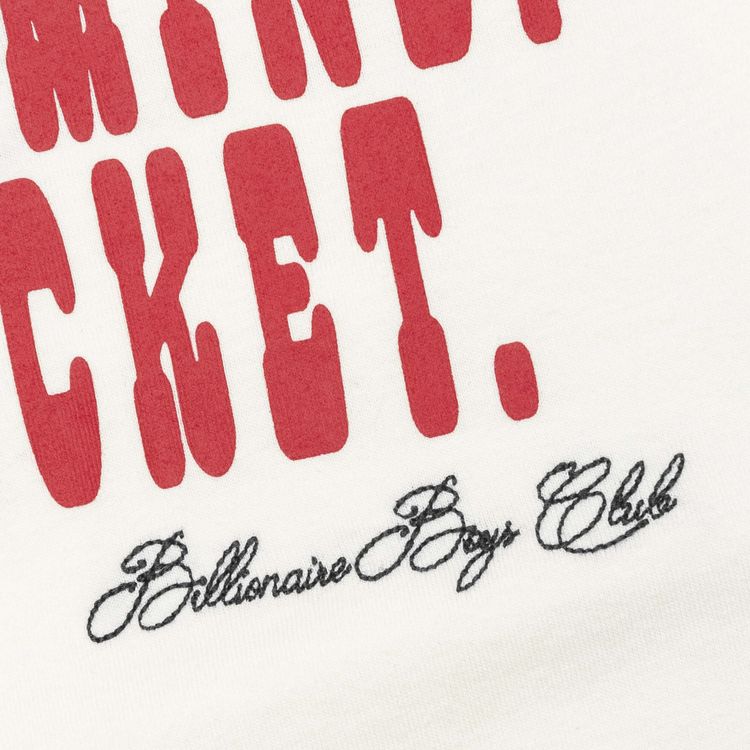 Billionaire Boys Club Mantra T Shirt Whisper White