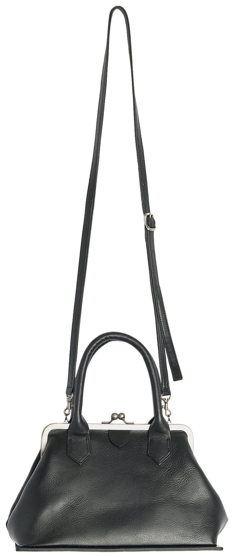 Ys Metal Clasp Handbag Black