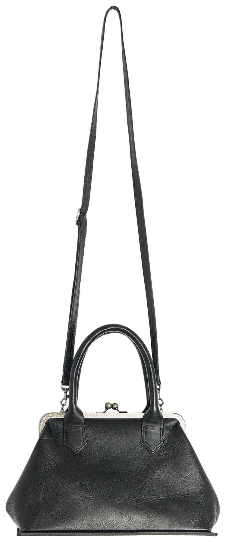 Ys Metal Clasp Handbag Black