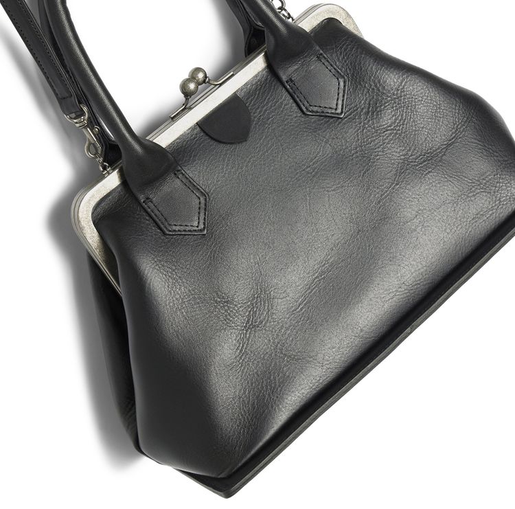 Ys Metal Clasp Handbag Black