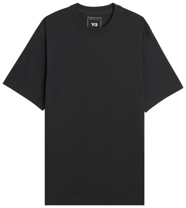 Y 3 GFX Short Sleeve Tee Black