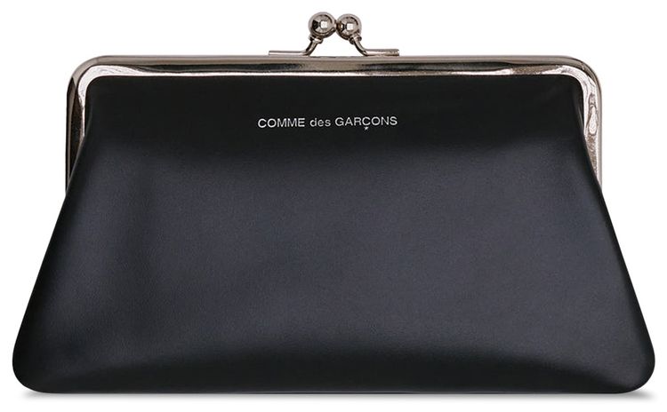 Comme des Garcons Wallet Kiss Clasp II Purse Black