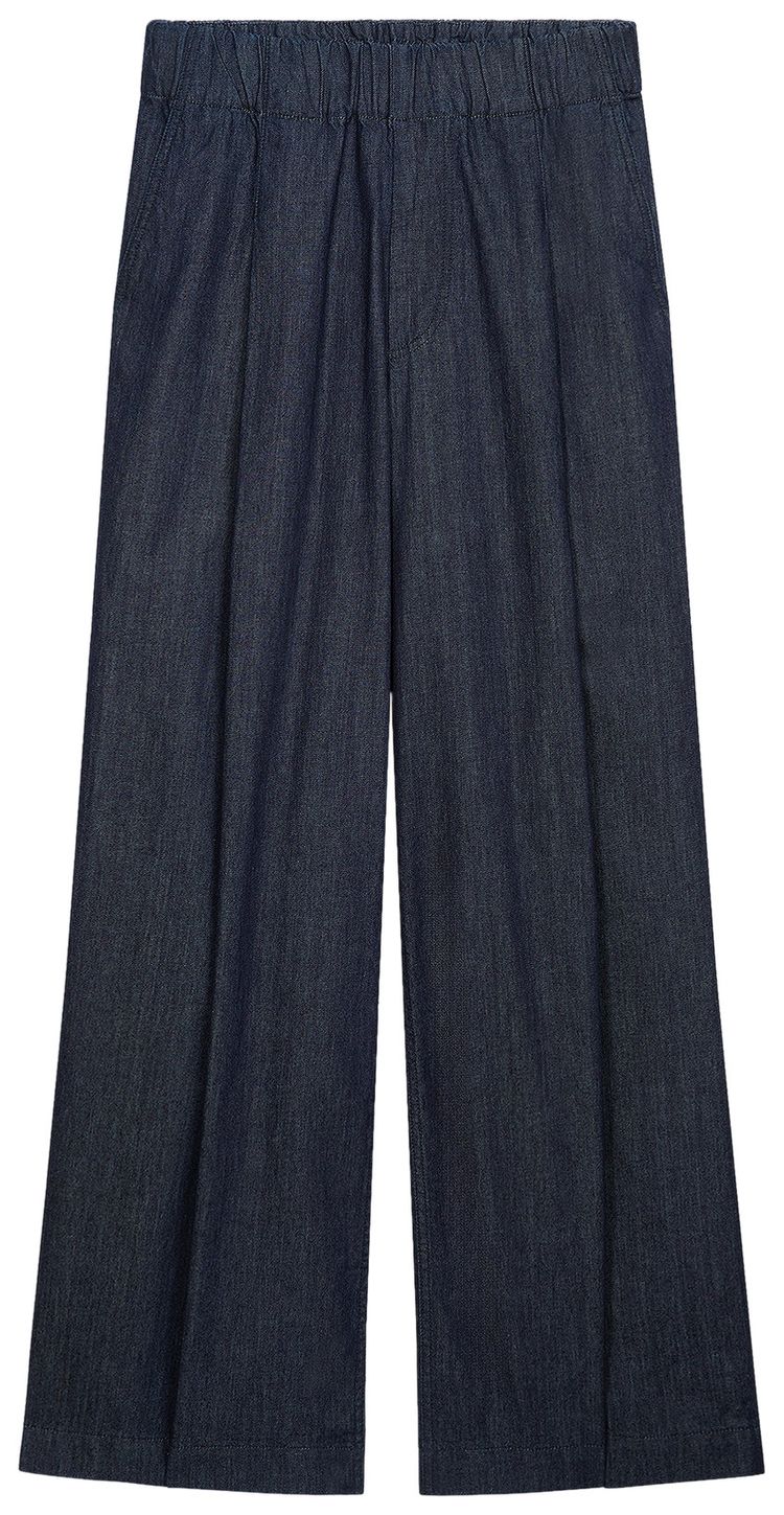 Dries Van Noten Loose Fit Penning Denim Pant Indigo