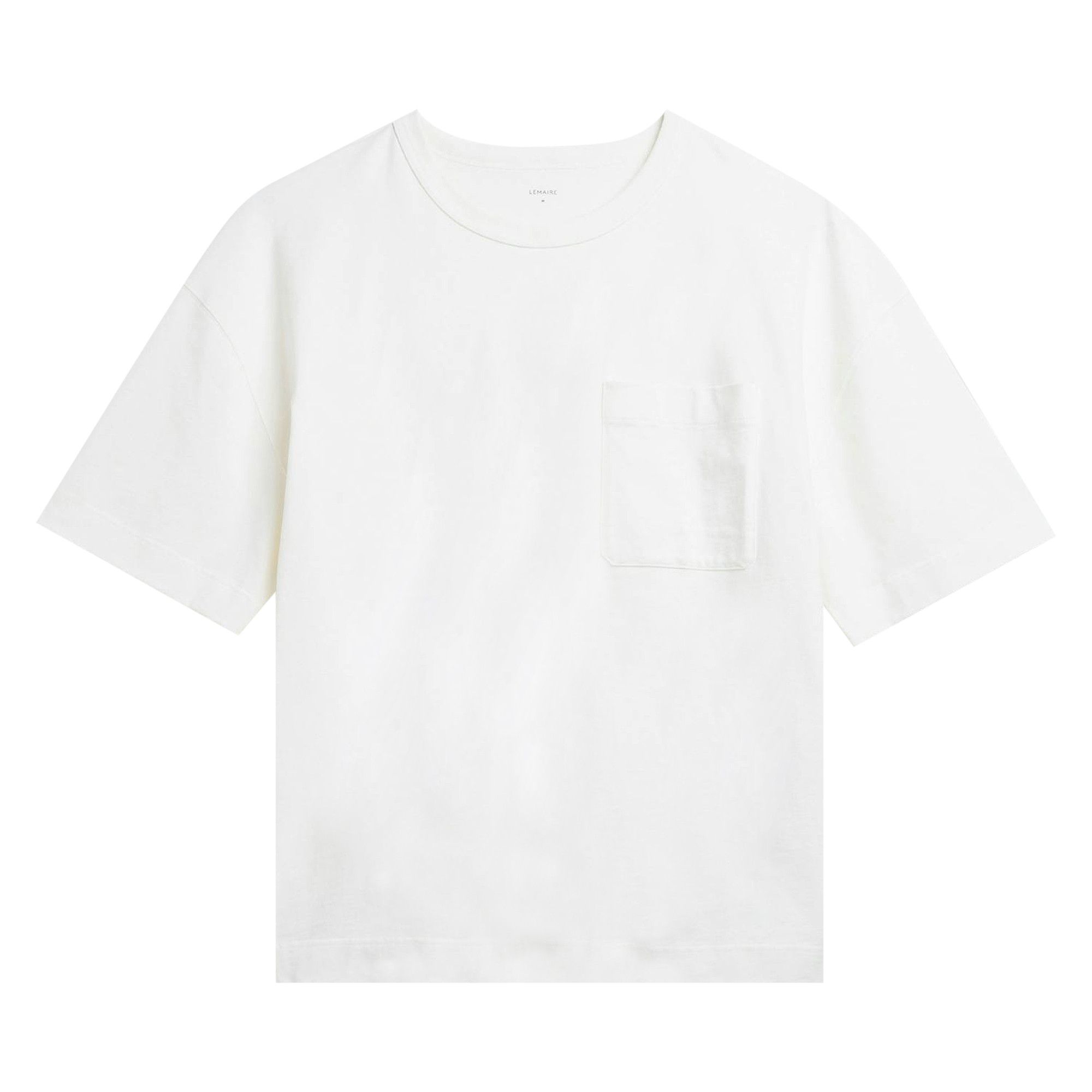 LEMAIRE / Tシャツ/XS/コットン/WHT/無地/TO1382 LJ1010 Buy Lemaire Boxy Short-Sleeve T-Shirt 'Chalk' - TO1382 LJ1010