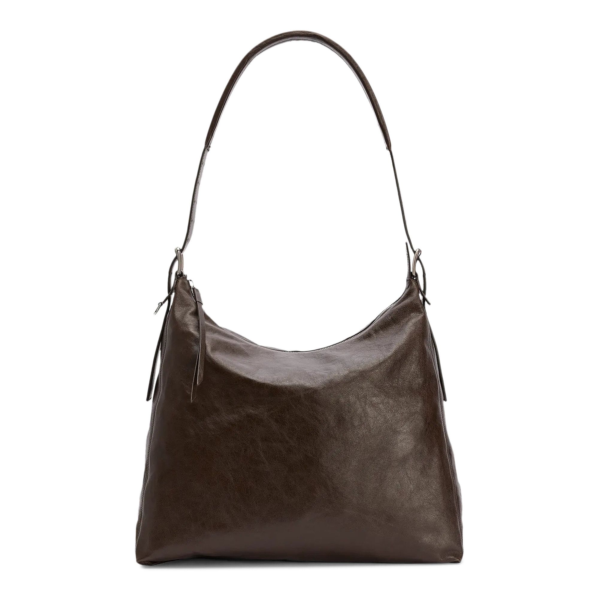 【★超目玉】 今週限定値下げLEMAIRE BELTED ダークブラウン BAG HOBO バッグ