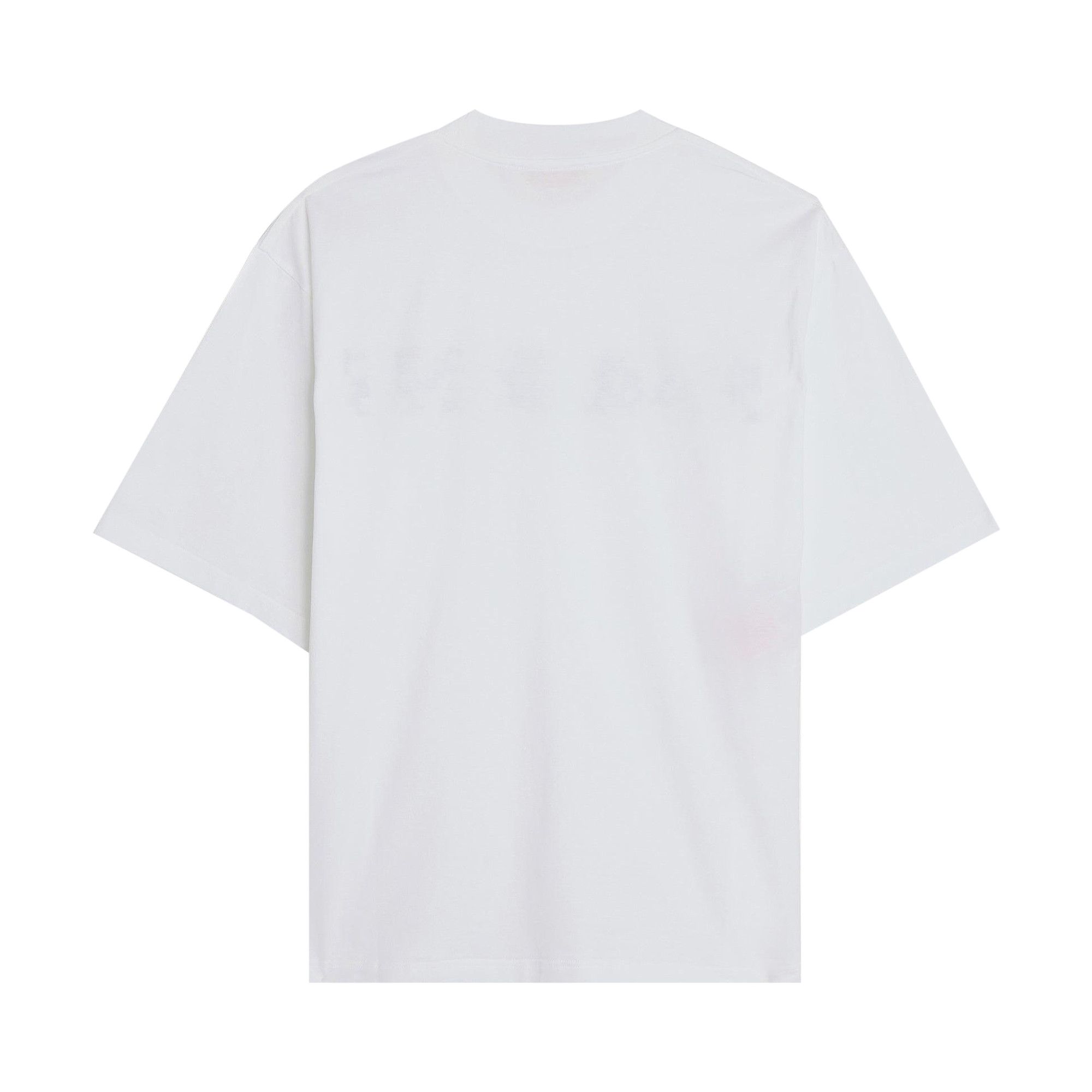Buy Marni Relaxed Fit Logo T-Shirt 'Lily White' - HUMU0223IP