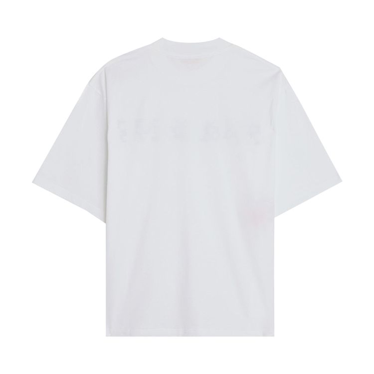 Marni Relaxed Fit Logo T Shirt Lily White
