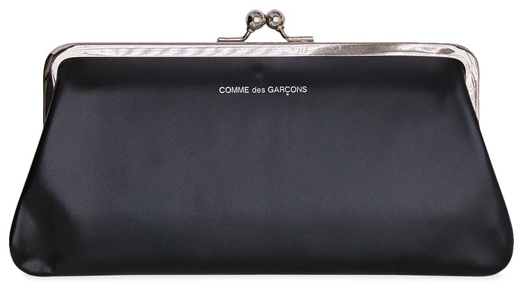 Comme des Garcons Wallet Kiss Clasp III Purse Black