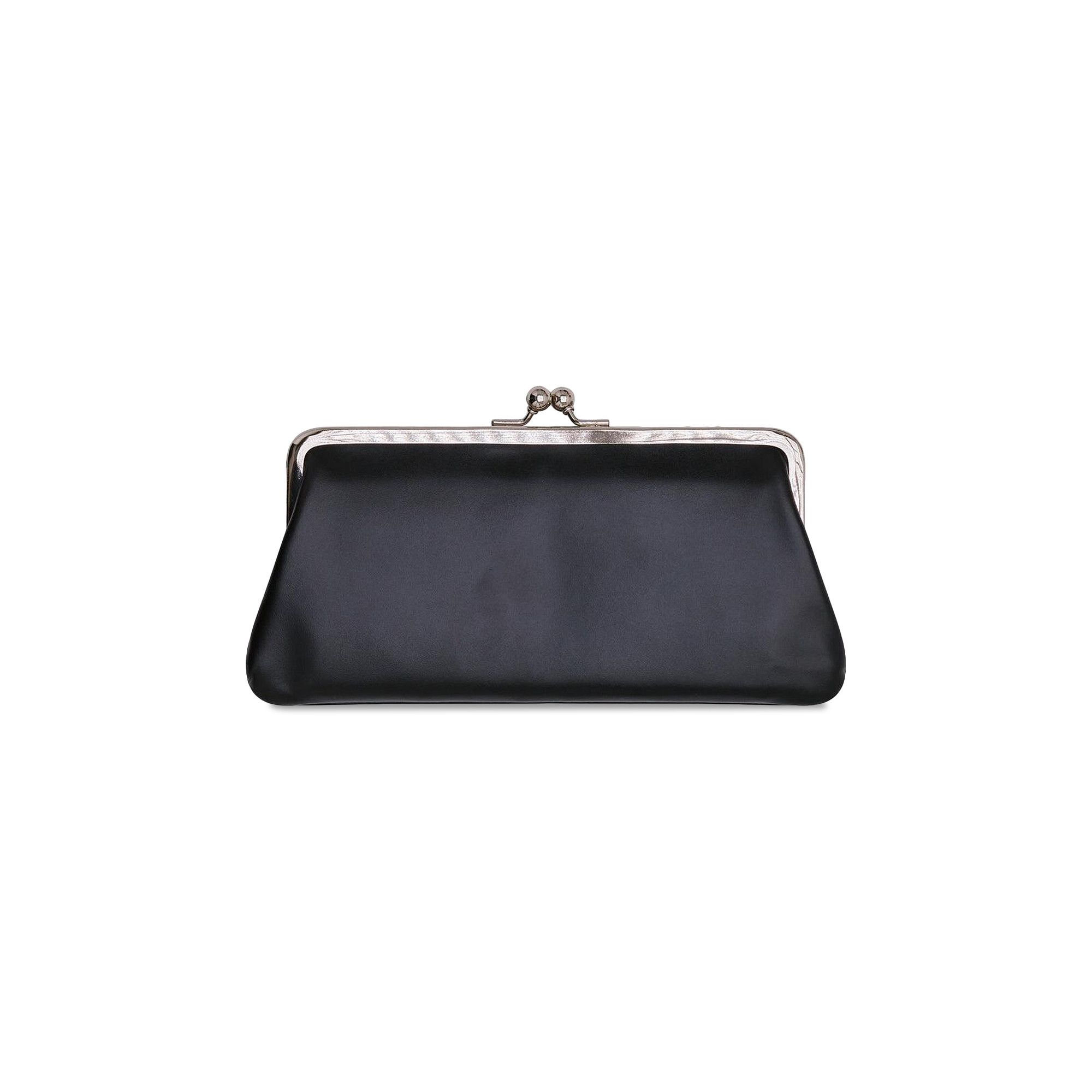 Buy Comme des Garçons Wallet Kiss Clasp III Purse 'Black