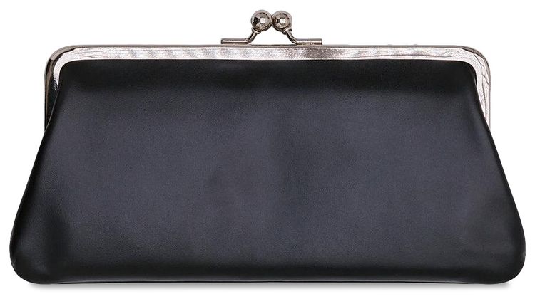 Comme des Garcons Wallet Kiss Clasp III Purse Black