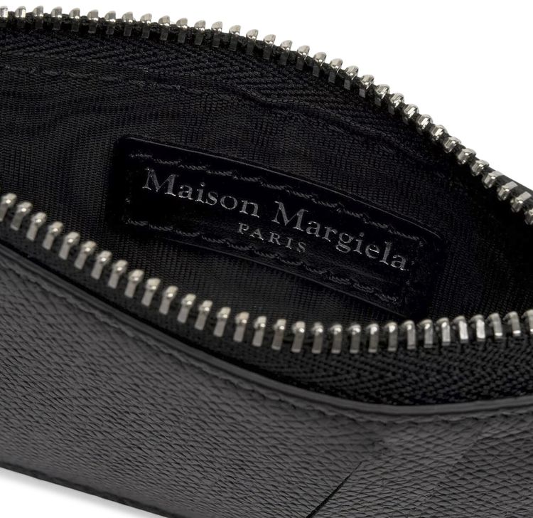 Maison Margiela Zipped Wallet Black