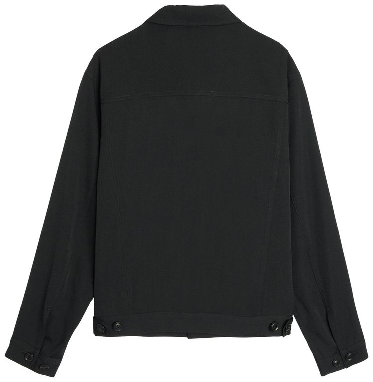 Ys KO Panel Denim Jacket Black