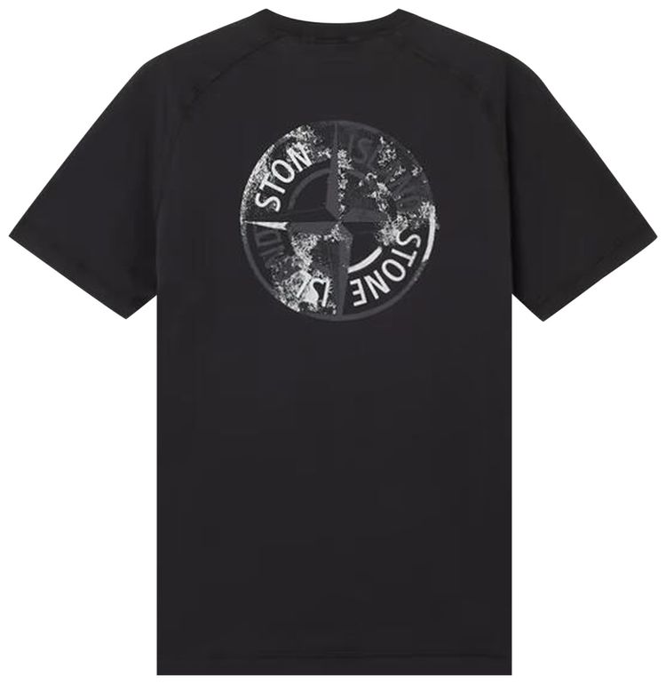Stone Island Institutional One Print T Shirt Black