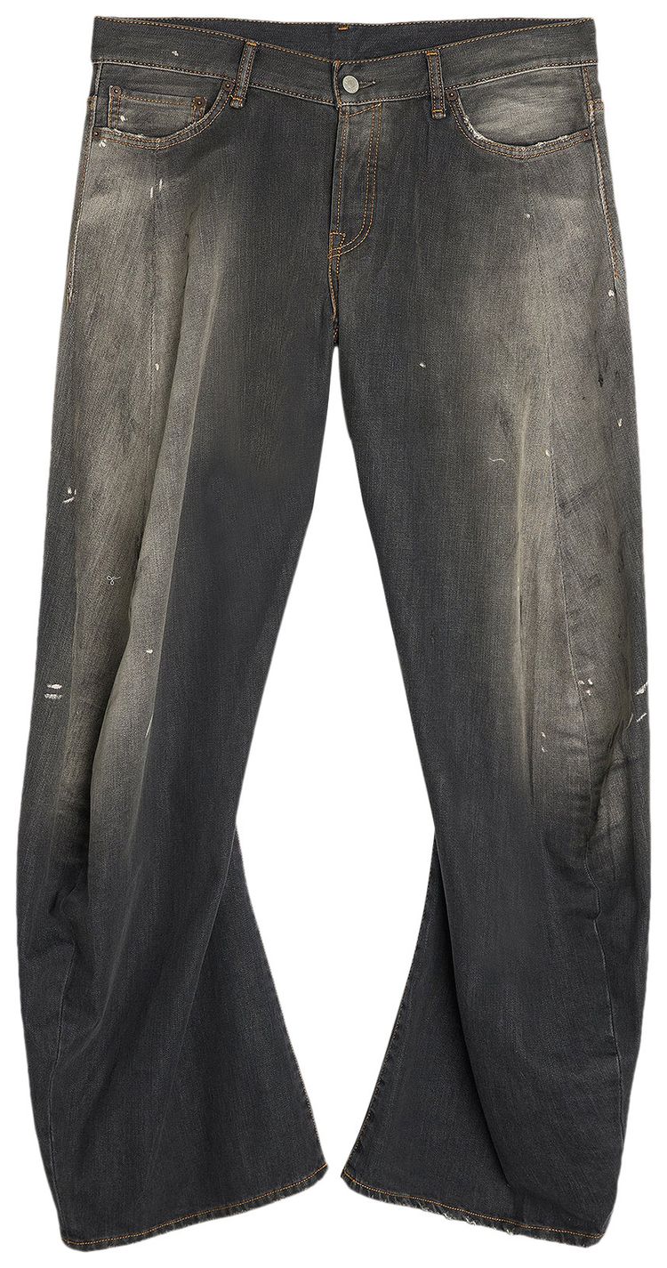 Acne Studios Loose Fit Jeans Black