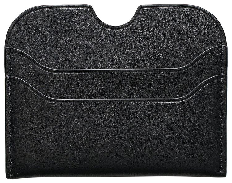 Acne Studios Leather Card Holder Black