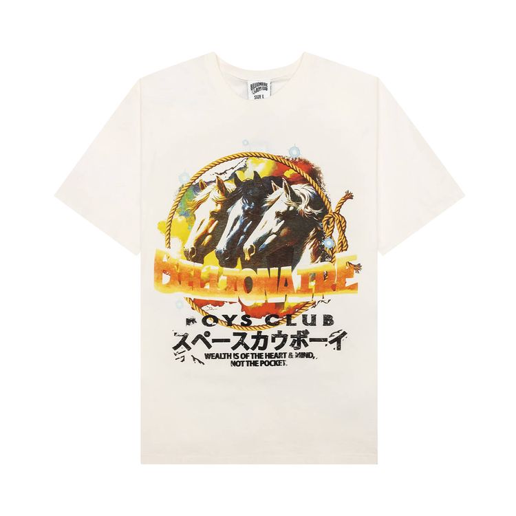 Billionaire Boys Club Wild T Shirt Whisper White