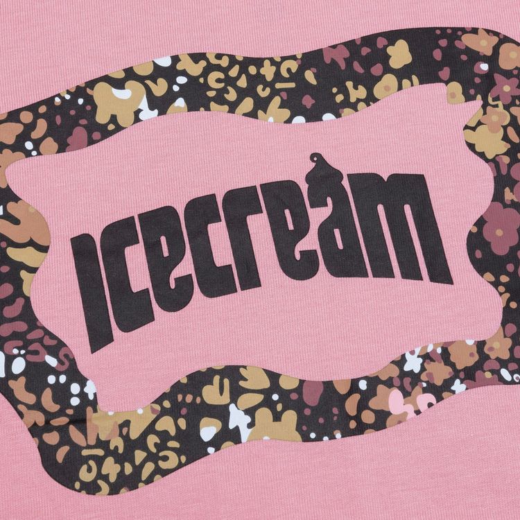Icecream Flag Tee Sea Pink