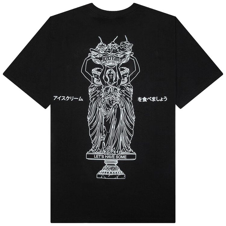 Icecream Fountain Tee Black