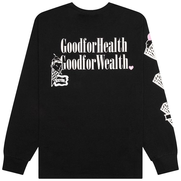 Icecream GFHGFW Long Sleeve Tee Black