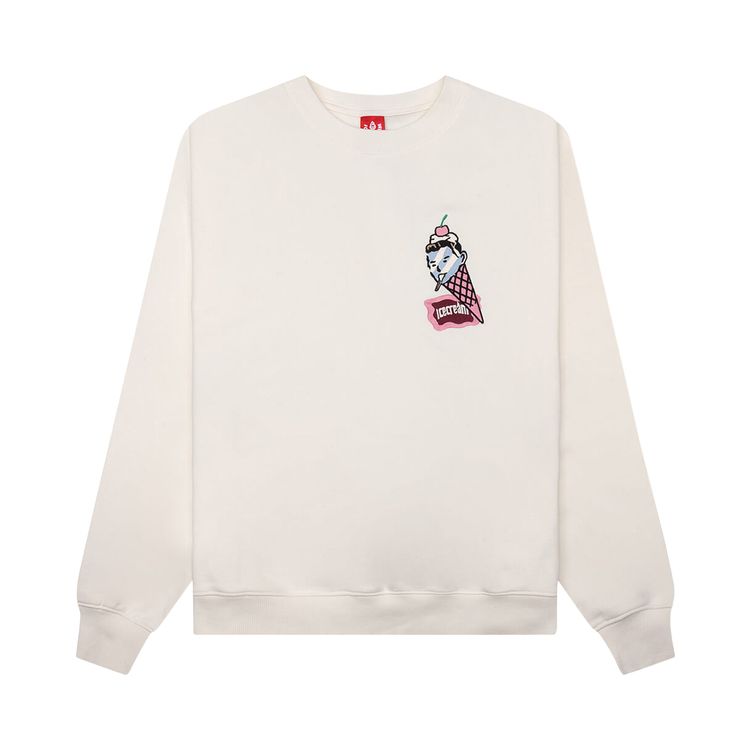 Icecream Coneman Sweatshirt Antique White