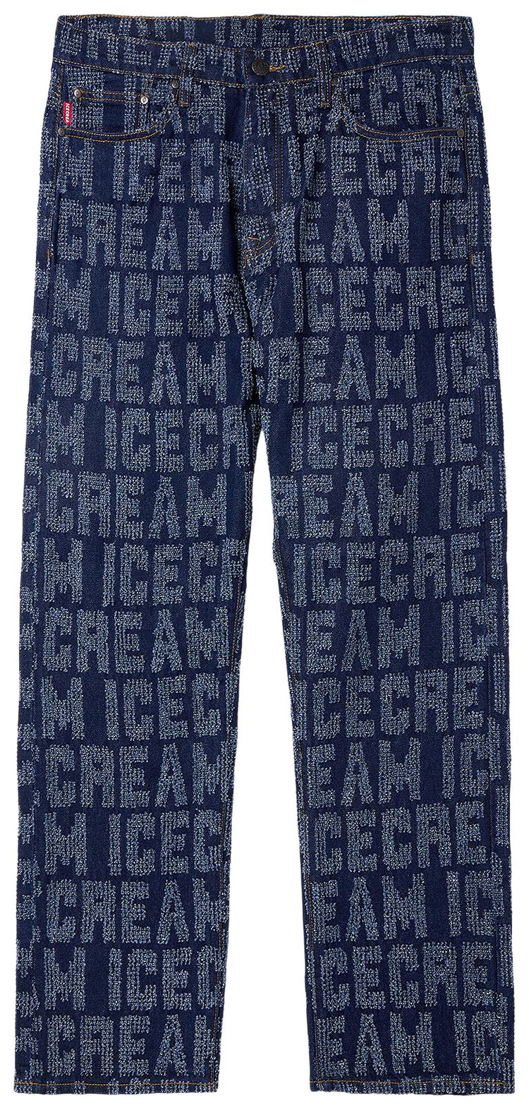 Icecream Sweet Tooth Strawberry Fit Jeans Blue Moon