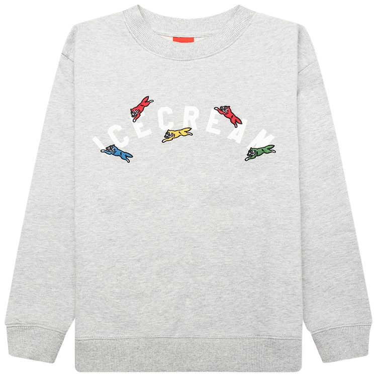 Icecream Kids Kennel Sweatshirt Heather Grey