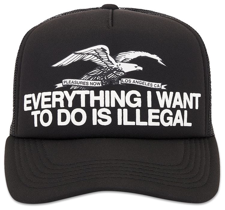 Pleasures Illegal Trucker Black