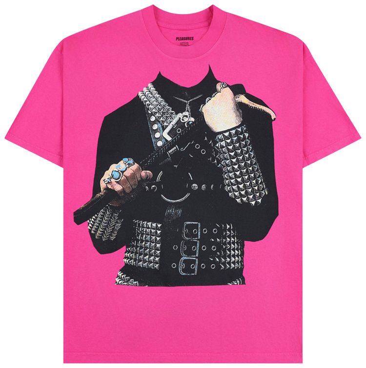 Pleasures Axed T Shirt HirtFuchsia
