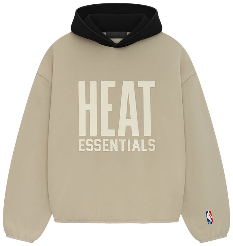 Fear of God Essentials x NBA Heat Hoodie Wheat