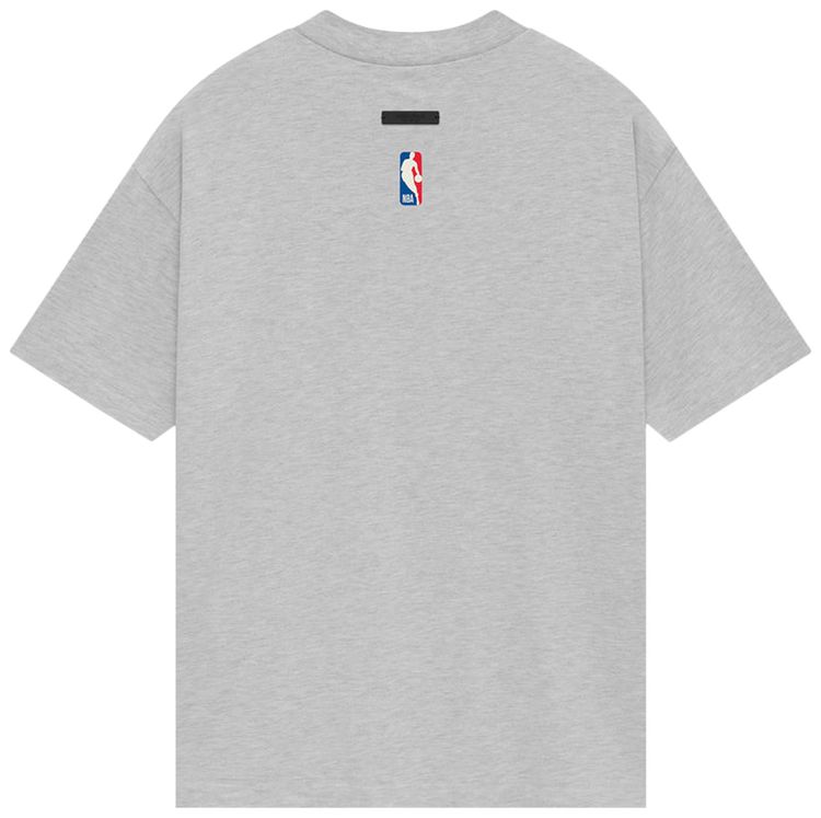 Fear of God Essentials x NBA Heat Tee Light Heather