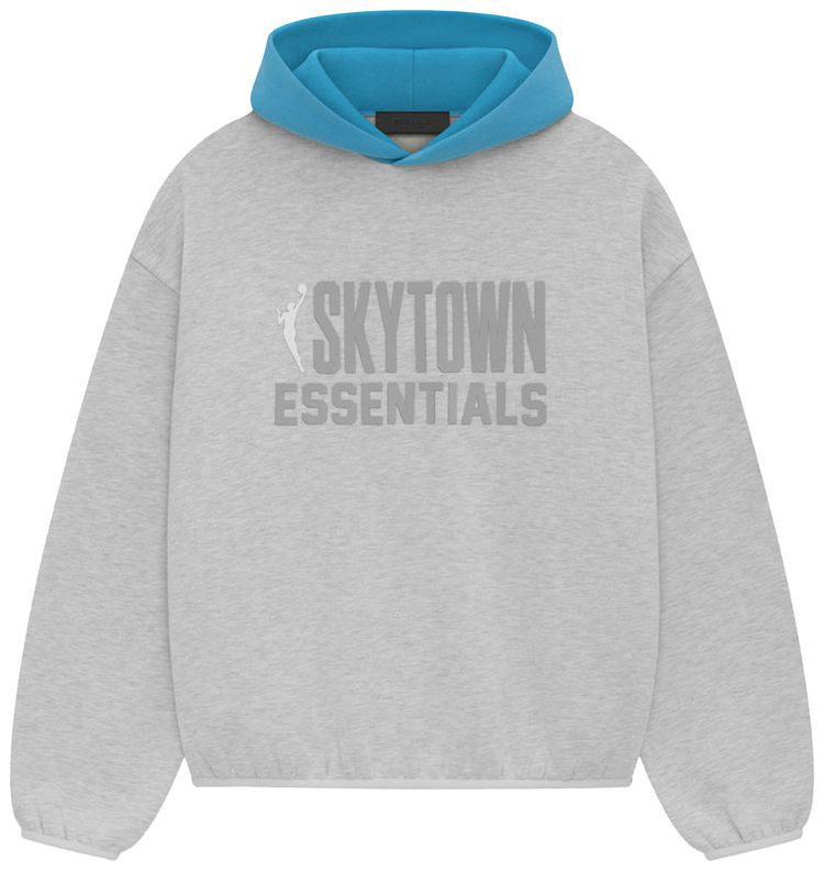 Fear of God Essentials x WNBA Sky Hoodie Light Heather