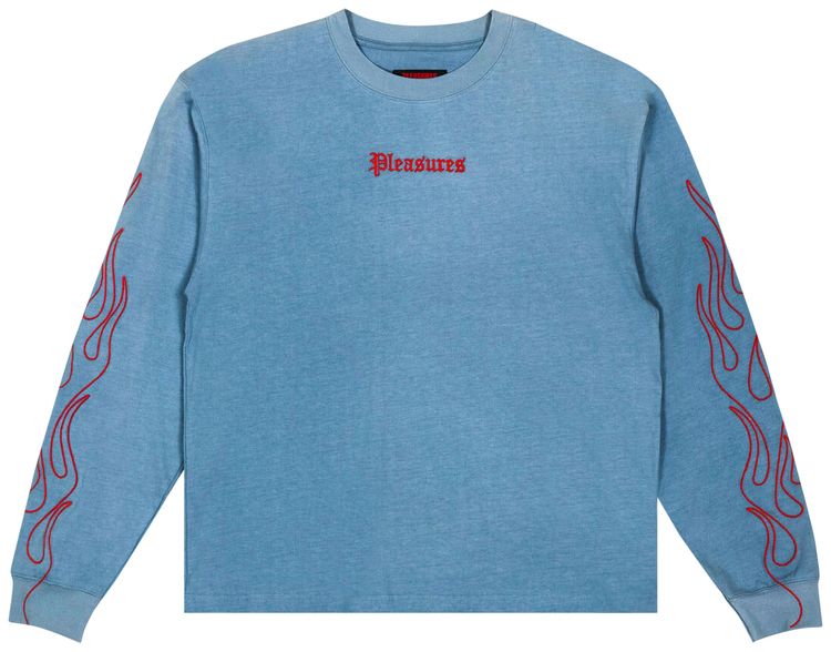 Pleasures Fiery Heavyweight Long Sleeve Slate