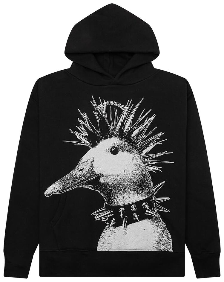 Pleasures Punk Duck Hoodie Black