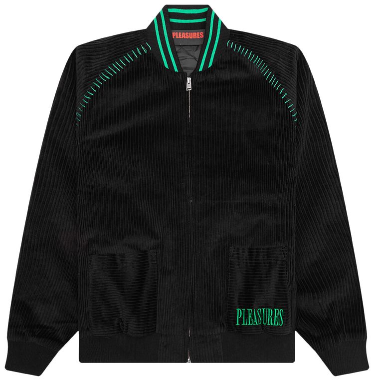 Pleasures Strikeout Cord Jacket Black